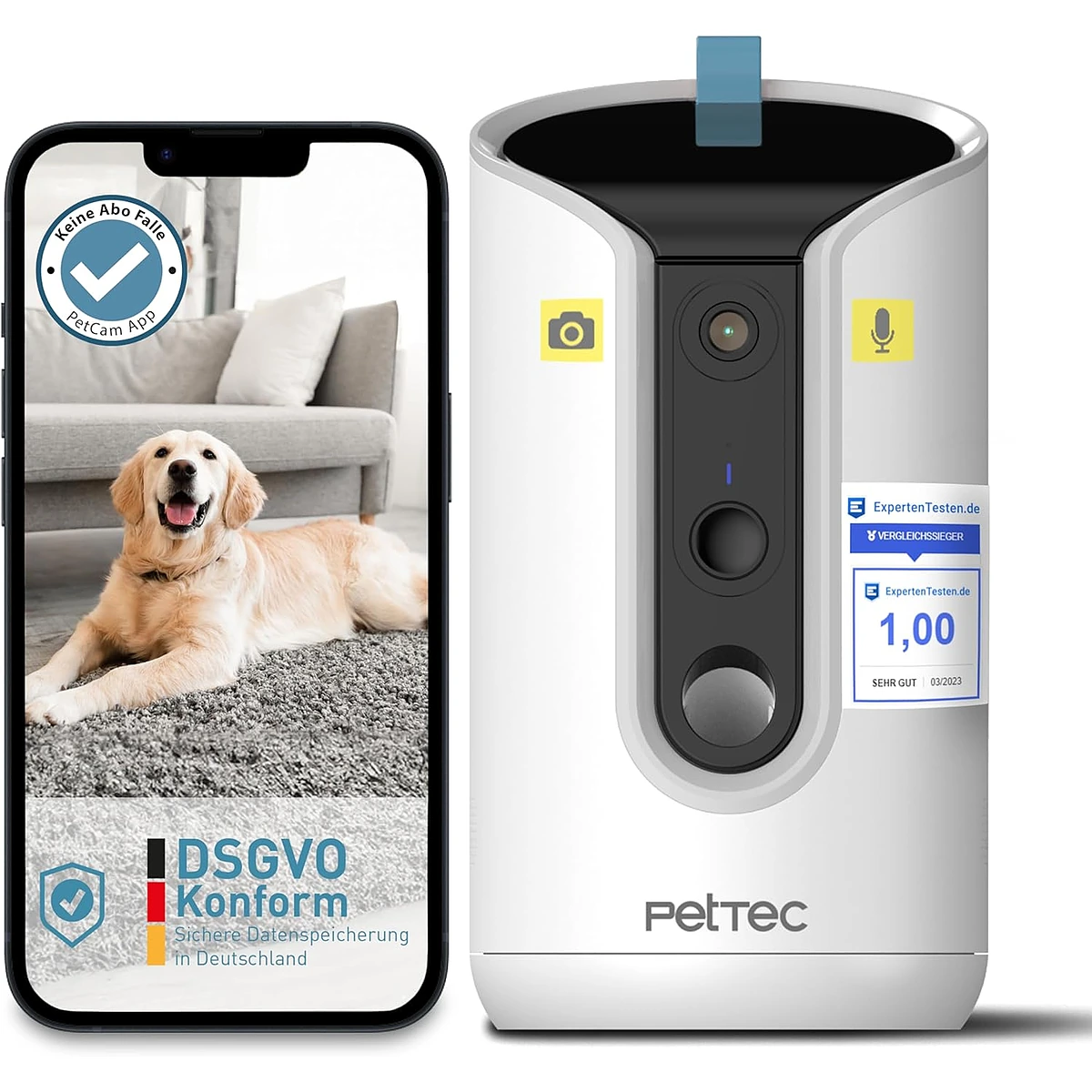PetTec® Haustierkamera 360°